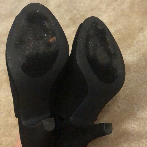 Nine West Alexandra Heels Size 9 M Color Black - Picture 5 of 7